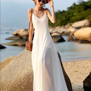 Beach White Dress